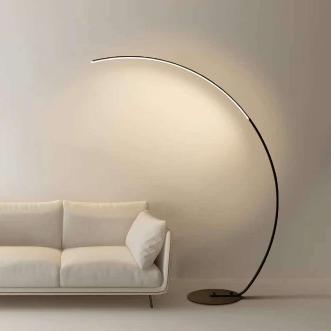 Arched Floor Lamp for Modern Living Room