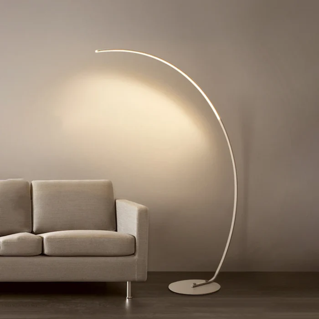Arched Floor Lamp for Modern Living Room