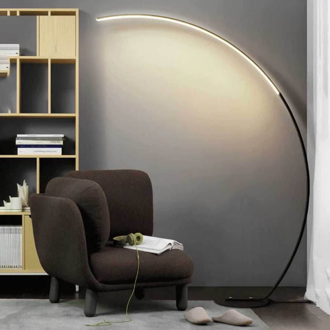 Arched Floor Lamp for Modern Living Room