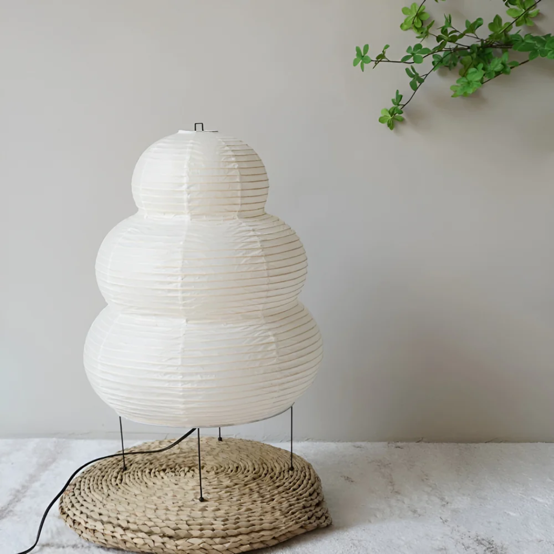 Sculptural Paper Floor Lamp