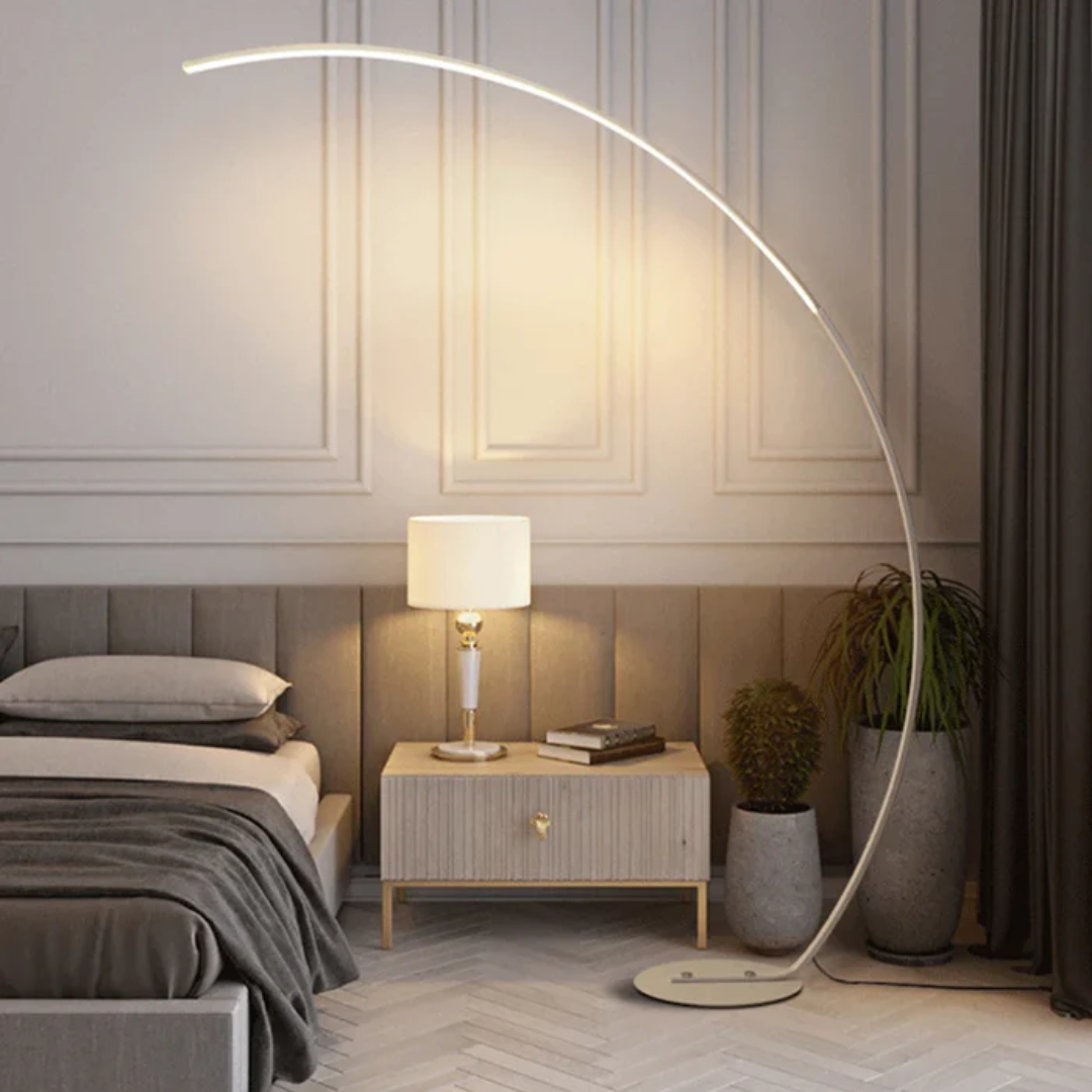 Arched Floor Lamp for Modern Living Room