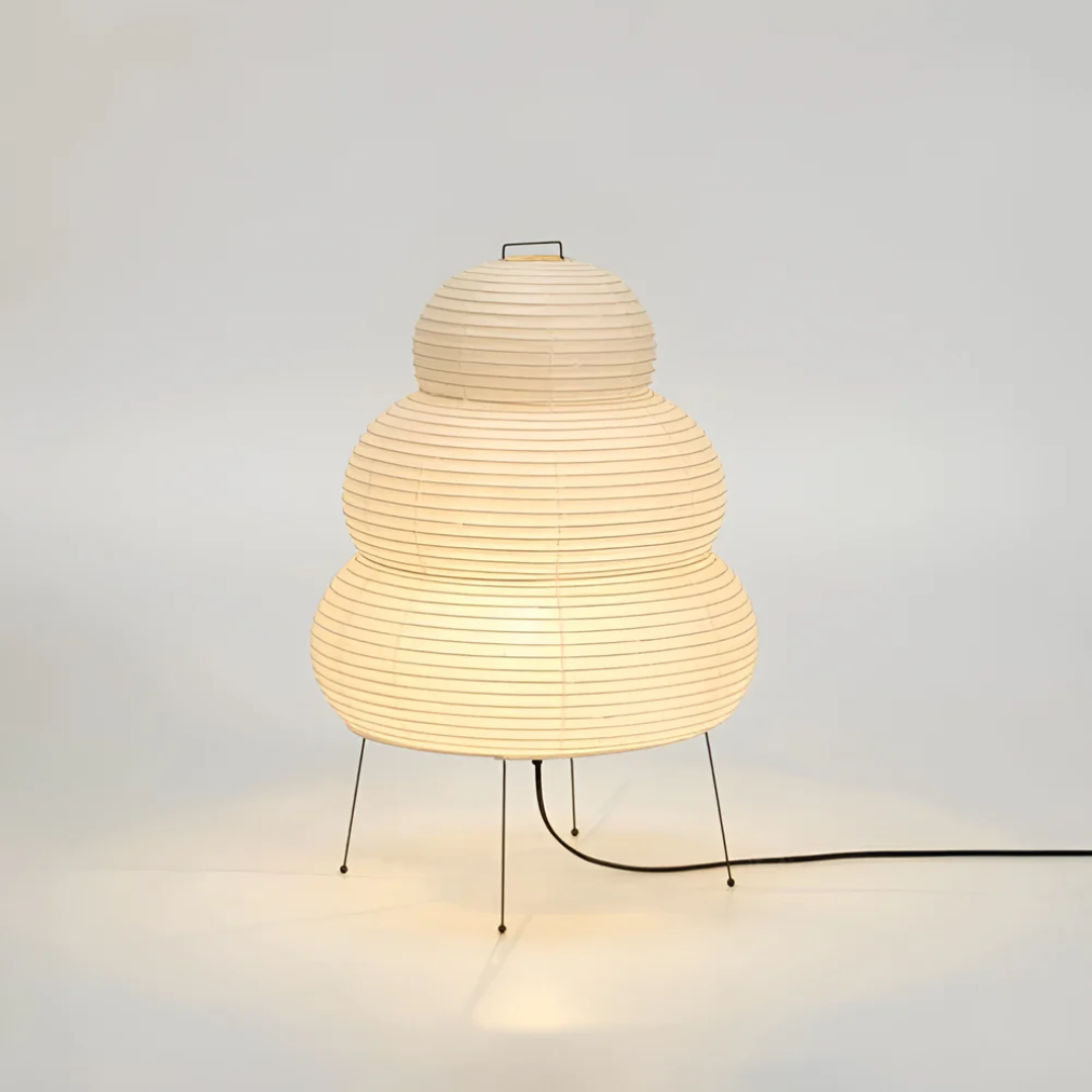 Sculptural Paper Floor Lamp