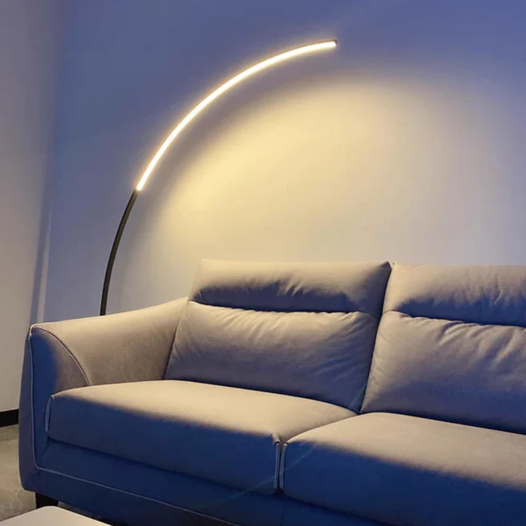 Arched Floor Lamp for Modern Living Room