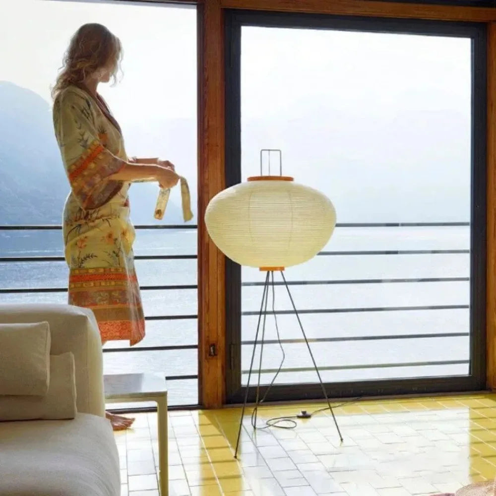 Modern Minimalist Japanese Style Table Lamp