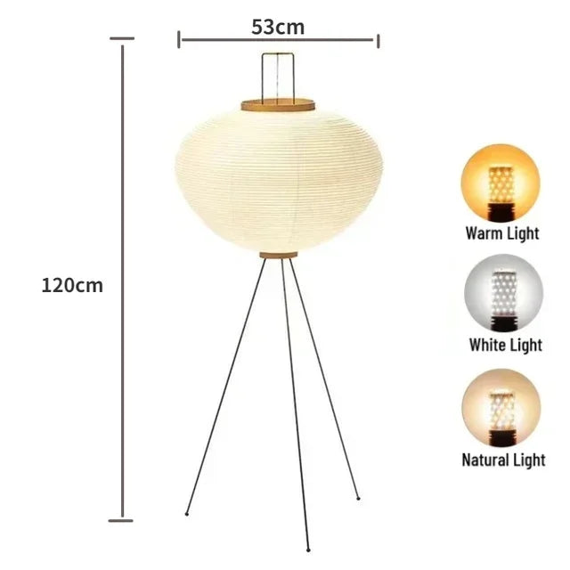 Modern Minimalist Japanese Style Table Lamp