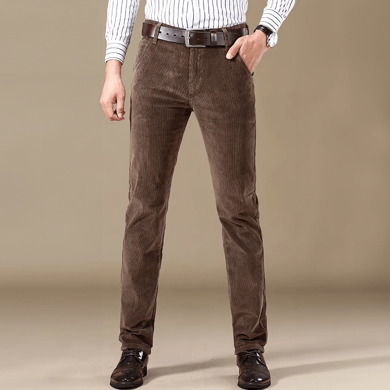 Jamie | Men’s Slim Corduroy Pants for Everyday Wear