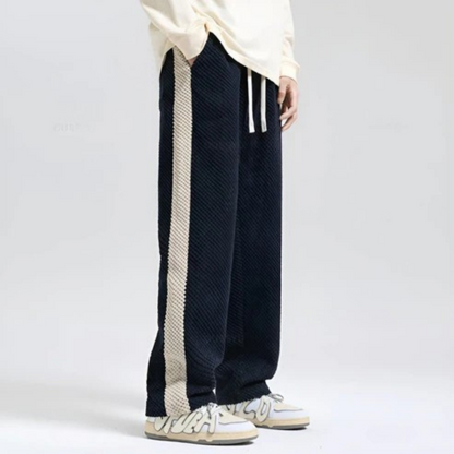 Daniel | Men’s Casual Stripe Pants