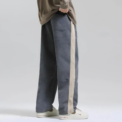 Daniel | Men’s Casual Stripe Pants
