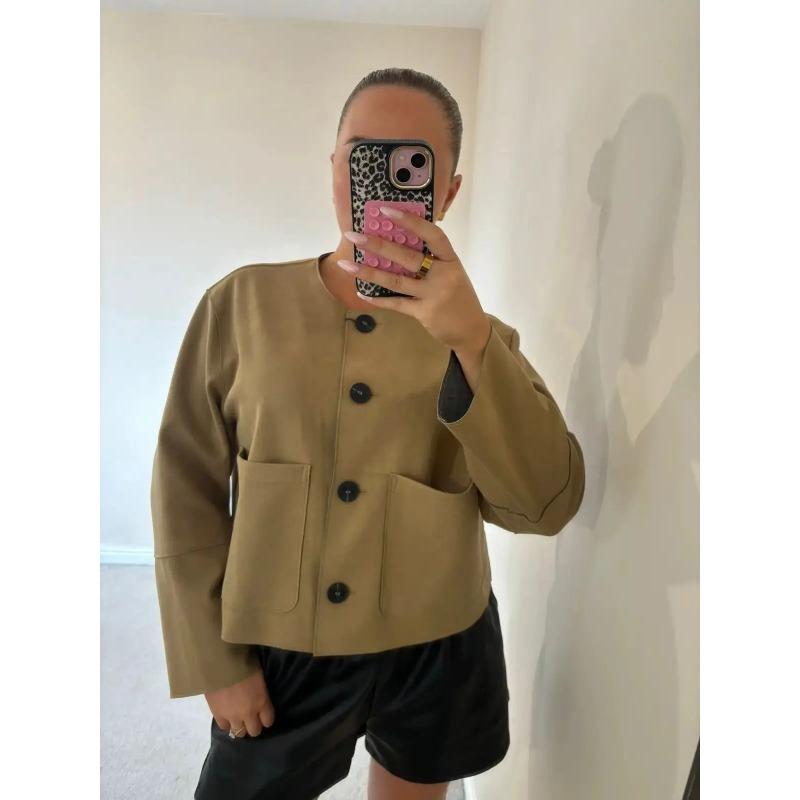 Emma | Women’s Button-Down Jacket with Pockets