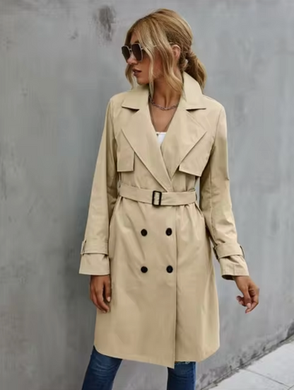 Darcey | Women’s Double-Breasted Trench Coat