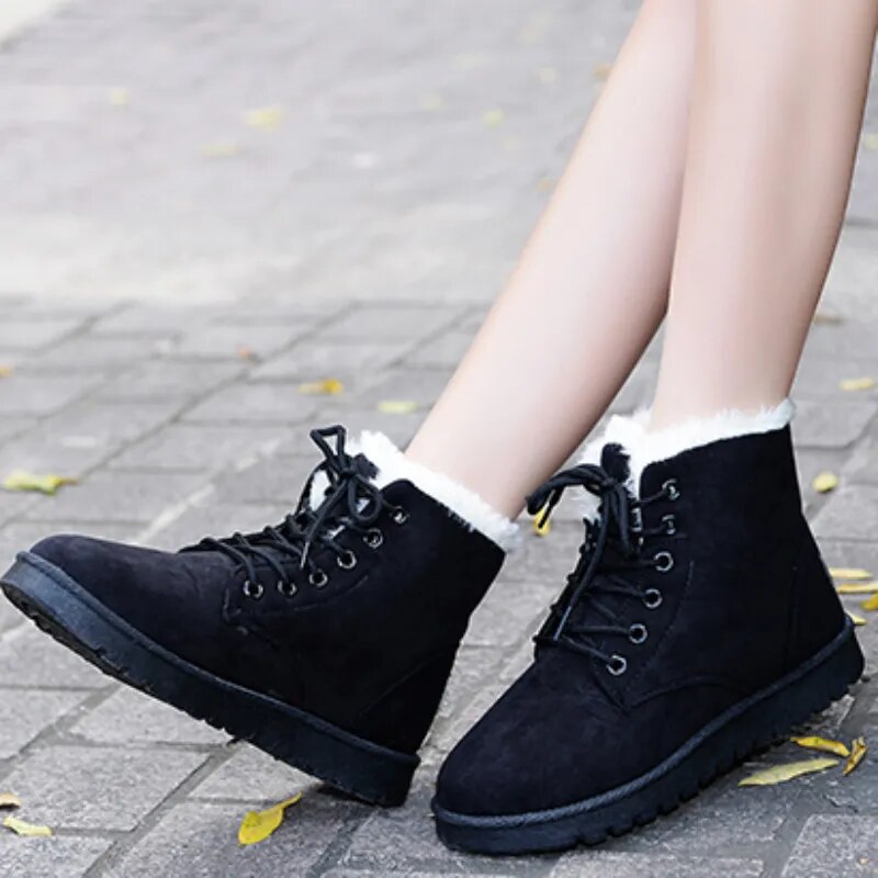 Lily | Fleece Lined Winter Boots for Women