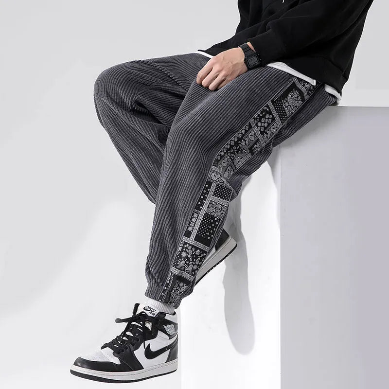 Charles | Men’s Casual Jogger Pants with Side Panels