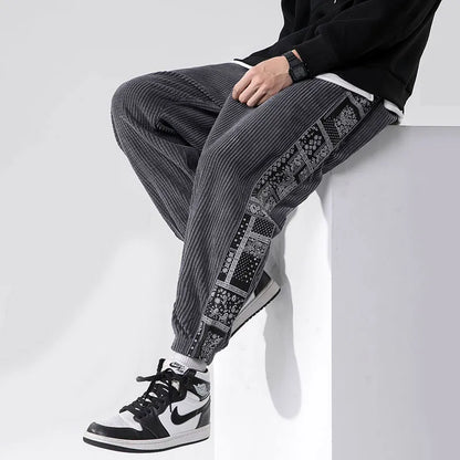 Charles | Men’s Casual Jogger Pants with Side Panels