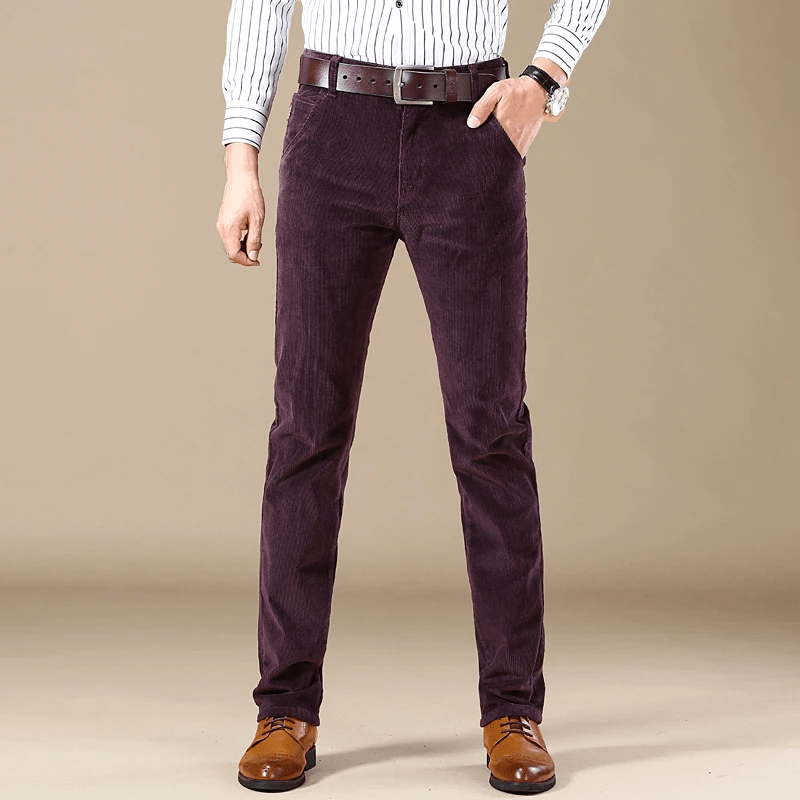 Jamie | Men’s Slim Corduroy Pants for Everyday Wear