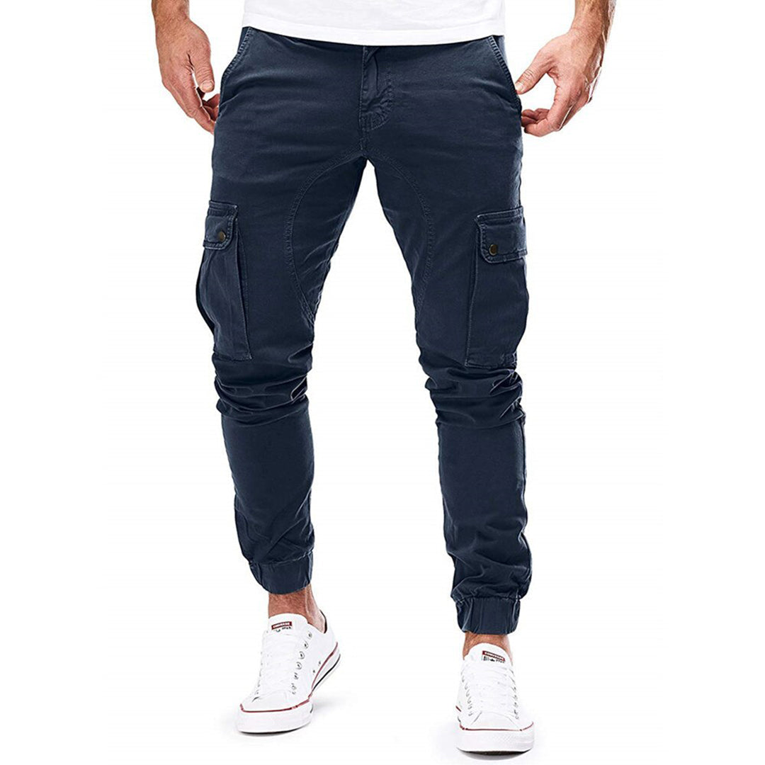 Daniel | Men’s Casual Cargo Trousers with Pockets