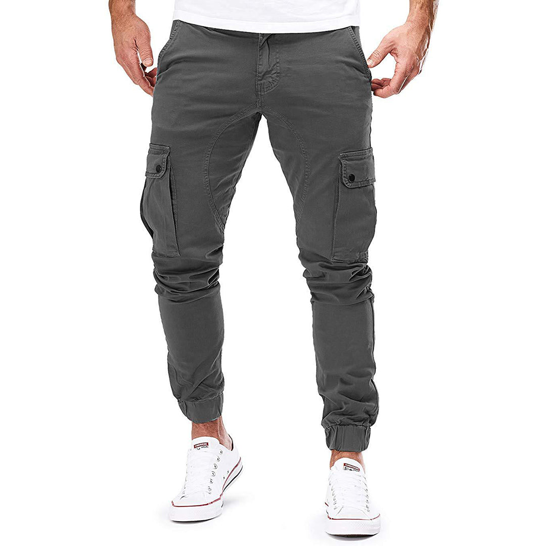 Daniel | Men’s Casual Cargo Trousers with Pockets