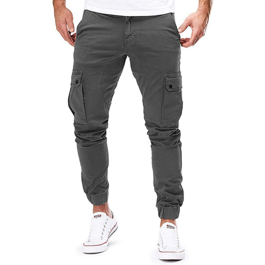 Daniel | Men’s Casual Cargo Trousers with Pockets