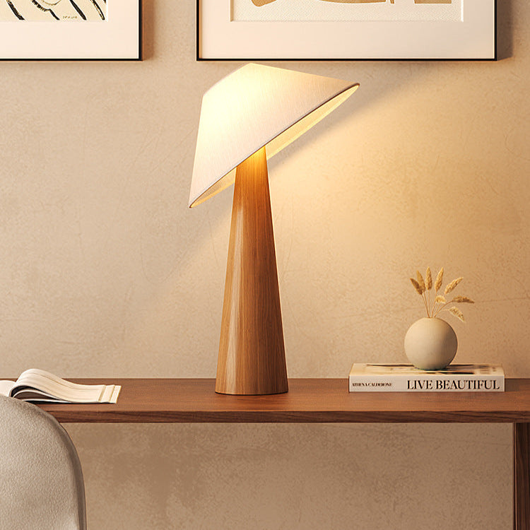 Modern Geometric Style Bedside Table Lamp