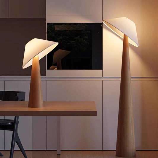 Modern Geometric Style Bedside Table Lamp