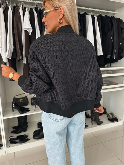 Bethany | Quilted Stylish Bomber Jacket