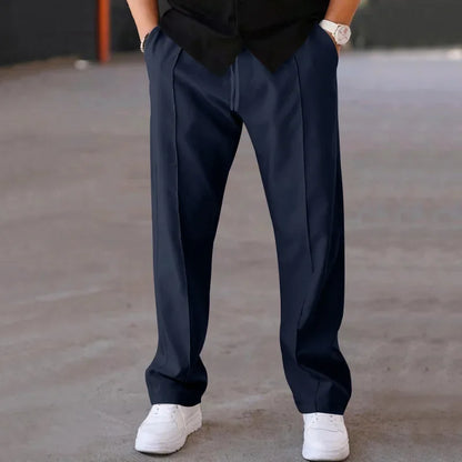Jacob | Men’s Formal Pleated Trousers with Pockets