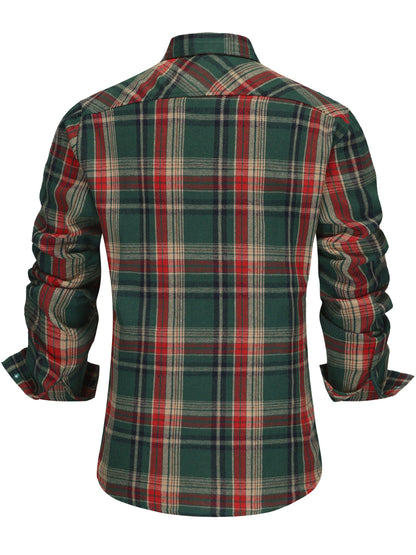 Jamie | Men’s Plaid Button-Down Shirt