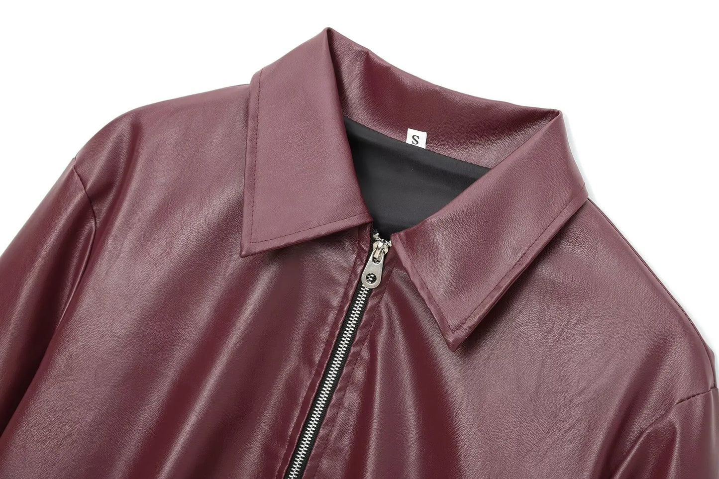 Millie | Stylish Women’s Faux Leather Zip Jacket
