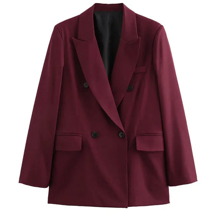 Bianca | Women’s Double-Breasted Blazer with Pockets