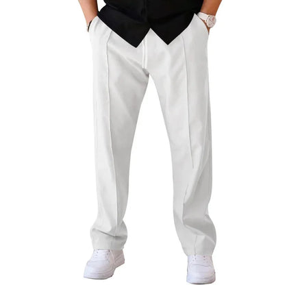 Jacob | Men’s Formal Pleated Trousers with Pockets