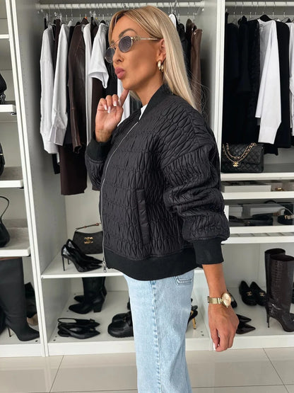 Bethany | Quilted Stylish Bomber Jacket