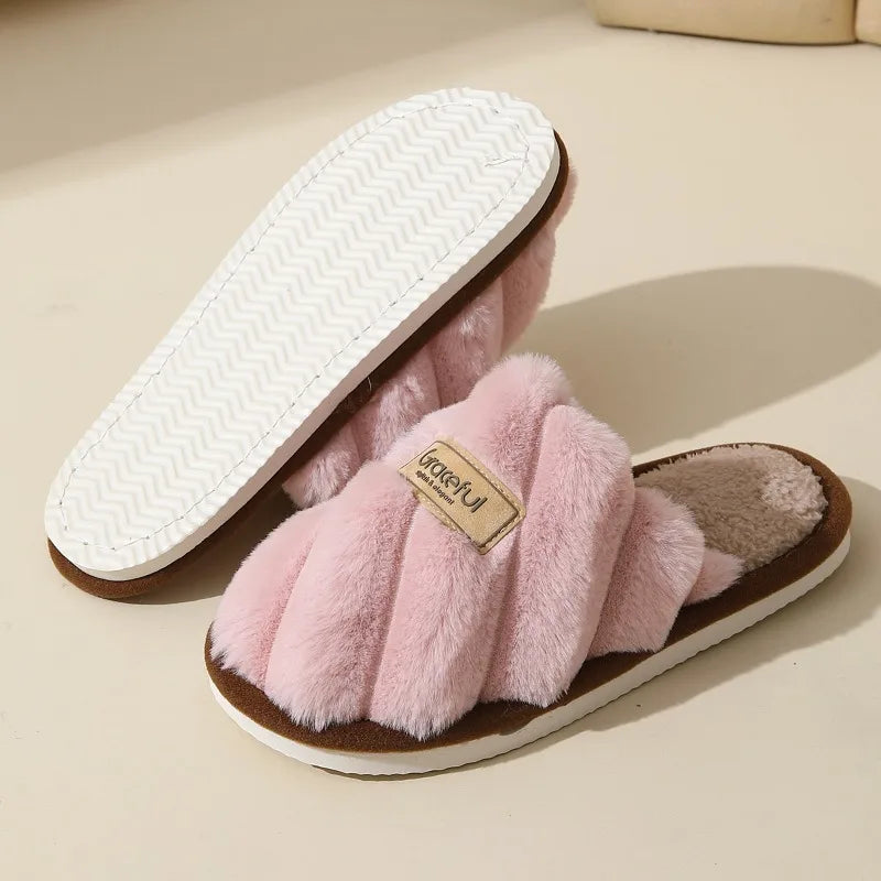 Charlotte | Women Plush Winter Slippers