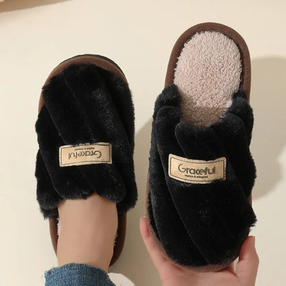 Charlotte | Women Plush Winter Slippers