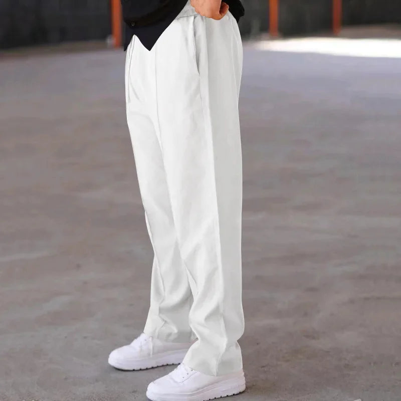 Jacob | Men’s Formal Pleated Trousers with Pockets