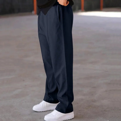 Jacob | Men’s Formal Pleated Trousers with Pockets