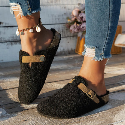 Catherine | Women Cozy Slip-On Slippers
