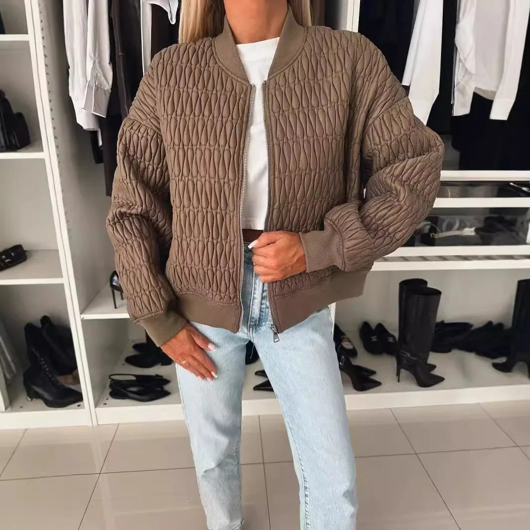 Bethany | Quilted Stylish Bomber Jacket