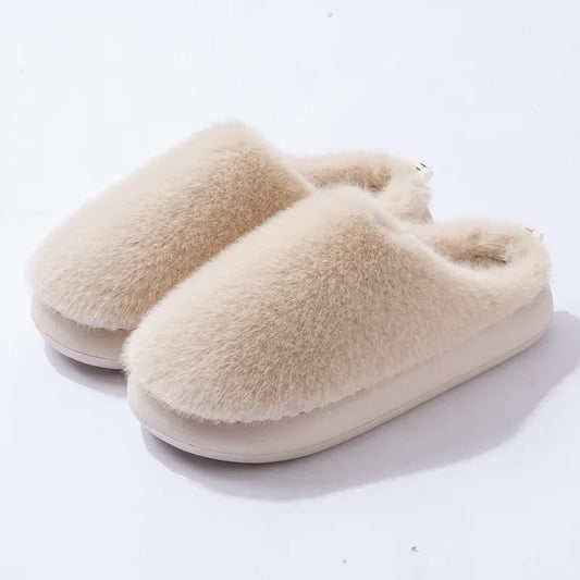 Aiden | Women’s Winter Fuzzy Slip-On Slippers