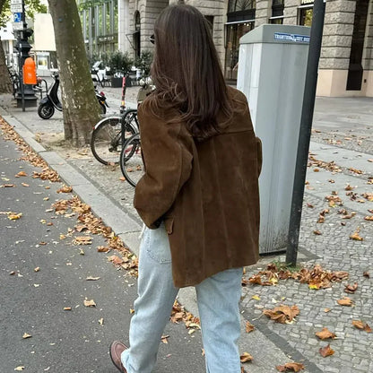 Eva | Women’s Classic Blazer Coat with Pockets