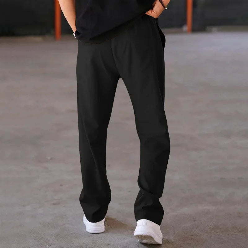Jacob | Men’s Formal Pleated Trousers with Pockets
