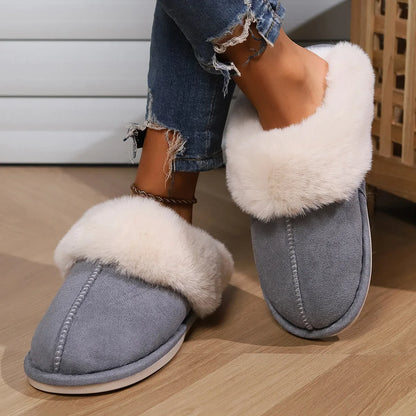 Charlotte | Women’s Plush Fur Indoor Slippers