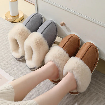 Charlotte | Women’s Plush Fur Indoor Slippers