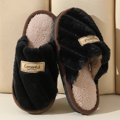 Charlotte | Women Plush Winter Slippers