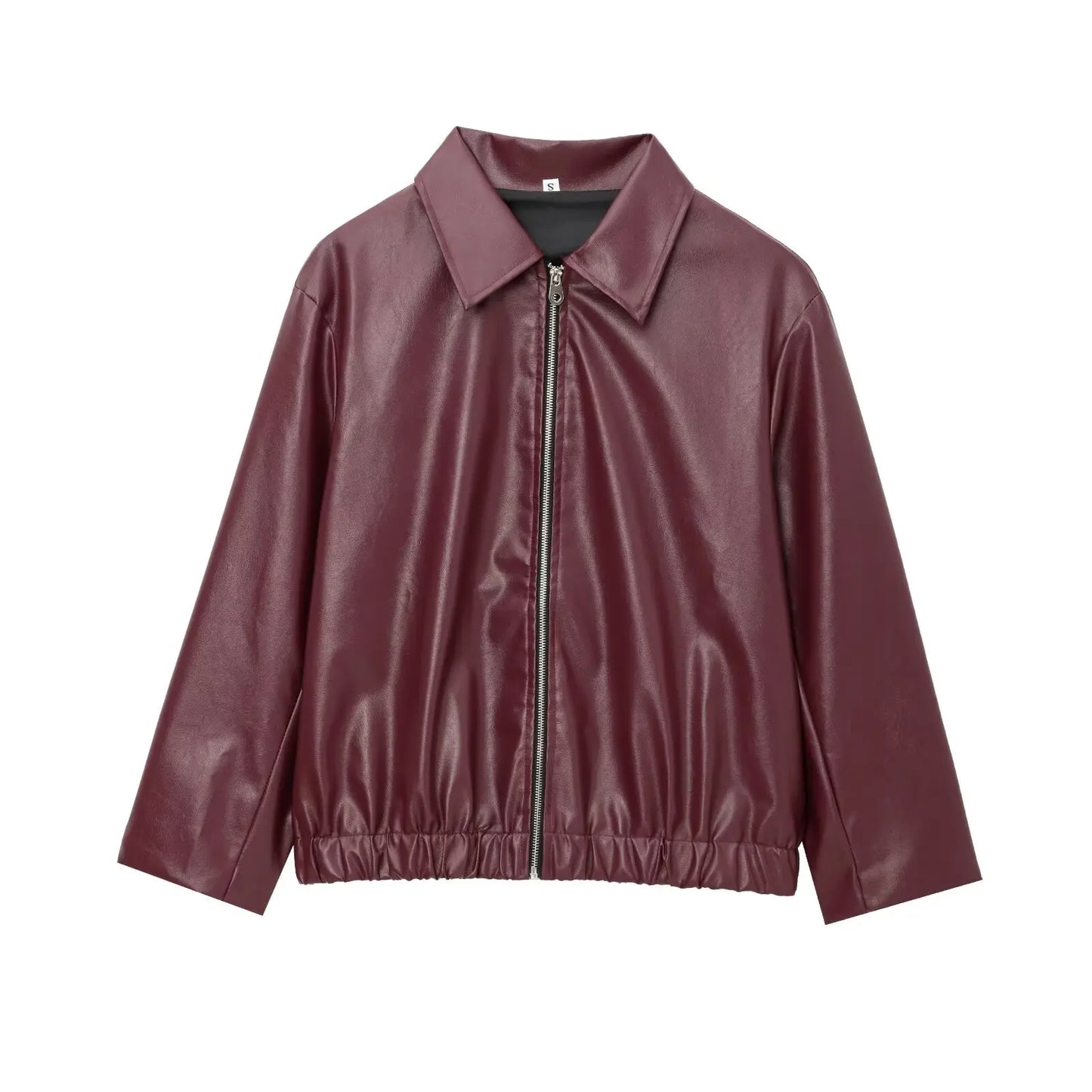 Millie | Stylish Women’s Faux Leather Zip Jacket