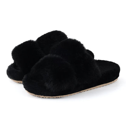 Aaron | Women’s Winter Fluffy Slide Slippers