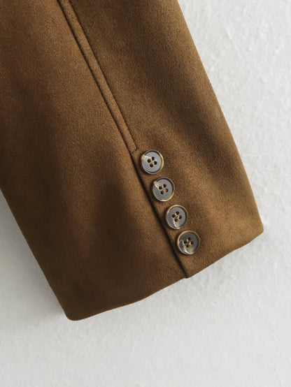 Eva | Women’s Classic Blazer Coat with Pockets