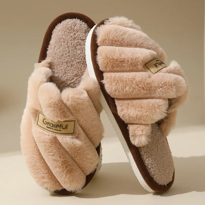 Charlotte | Women Plush Winter Slippers
