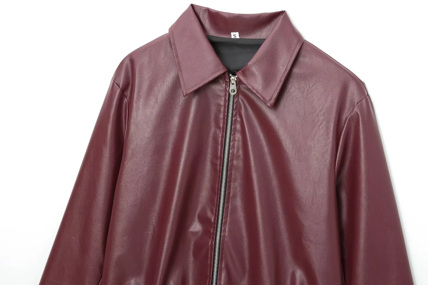 Millie | Stylish Women’s Faux Leather Zip Jacket