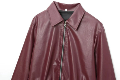 Millie | Stylish Women’s Faux Leather Zip Jacket