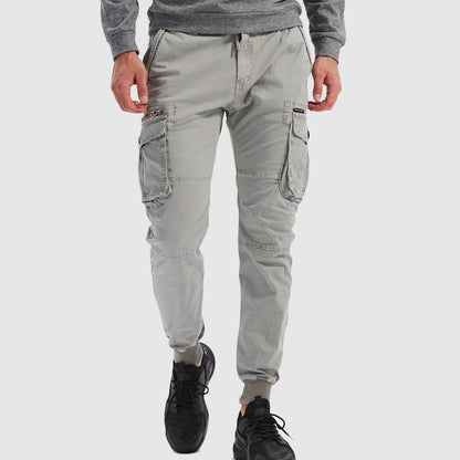 Andrew | Men’s Black Cargo Jogger Pants