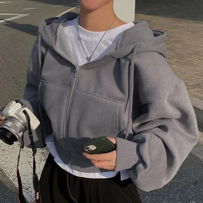 Kate | Casual Zip-Up Hoodie for Women